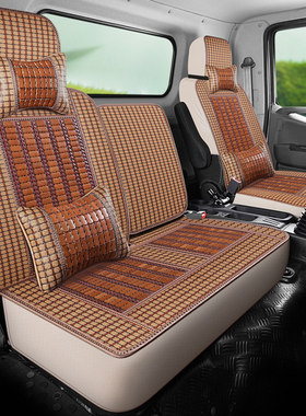 五十铃100p600p700p轻卡坐垫套 庆铃KV100 K600 KV700货车布座套