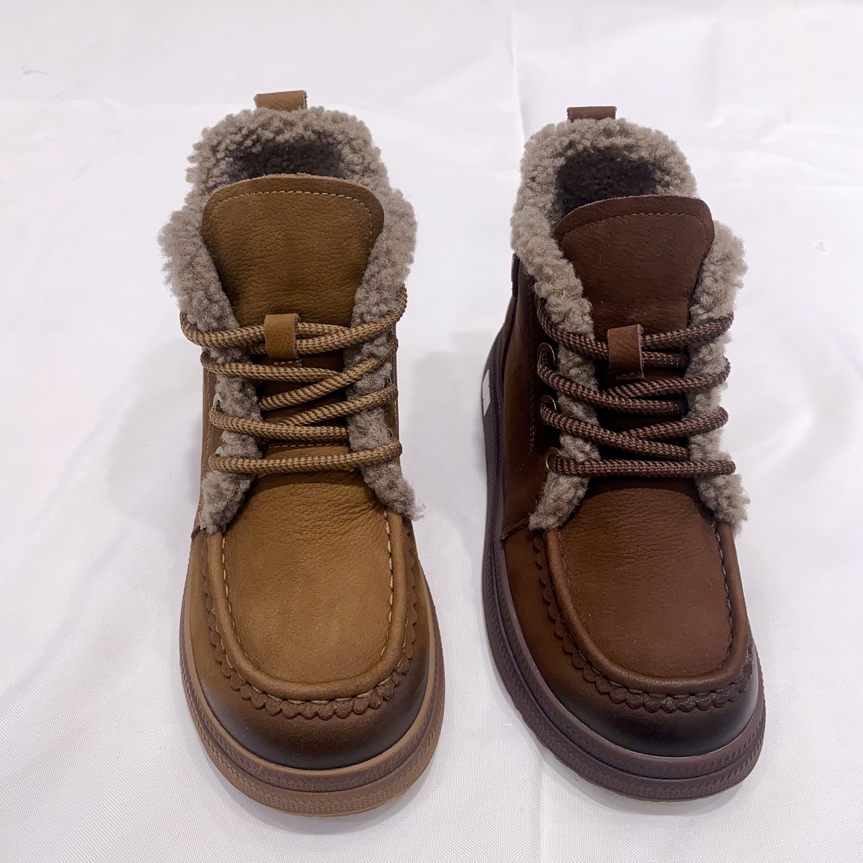 瑞利宝女加绒保暖防滑雪地靴