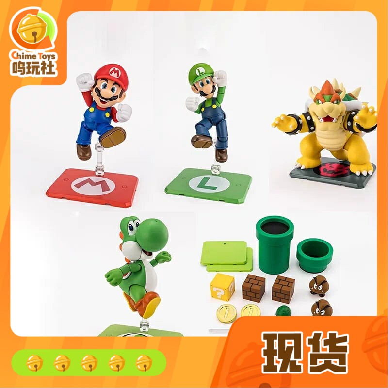 超级马里奥可动手办