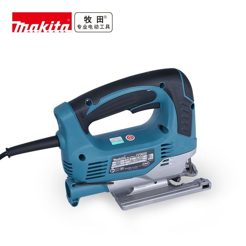 牧田makita曲线锯jv0600k多功能手提电锯木工锯电动往复锯切割机