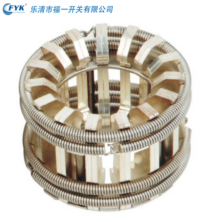福一开关高压成套配件GC5-1250A梅花触头30片动触头铜触臂