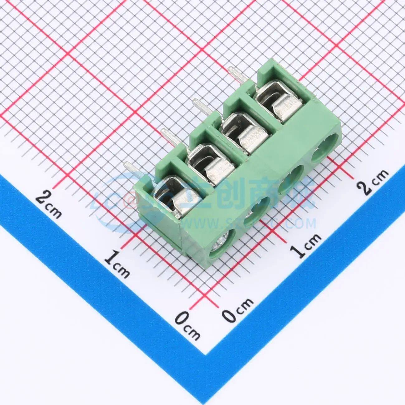 C50126V-4P0G56螺钉式接线端子5mm 1x4P 可开票