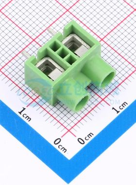 PA007-2P螺钉式接线端子7.5mm 1x2P直插绿色 可开票