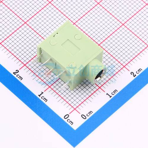 PJ-325C5-G 音频连接器3.5mm耳机座插件 500mA30V可开票
