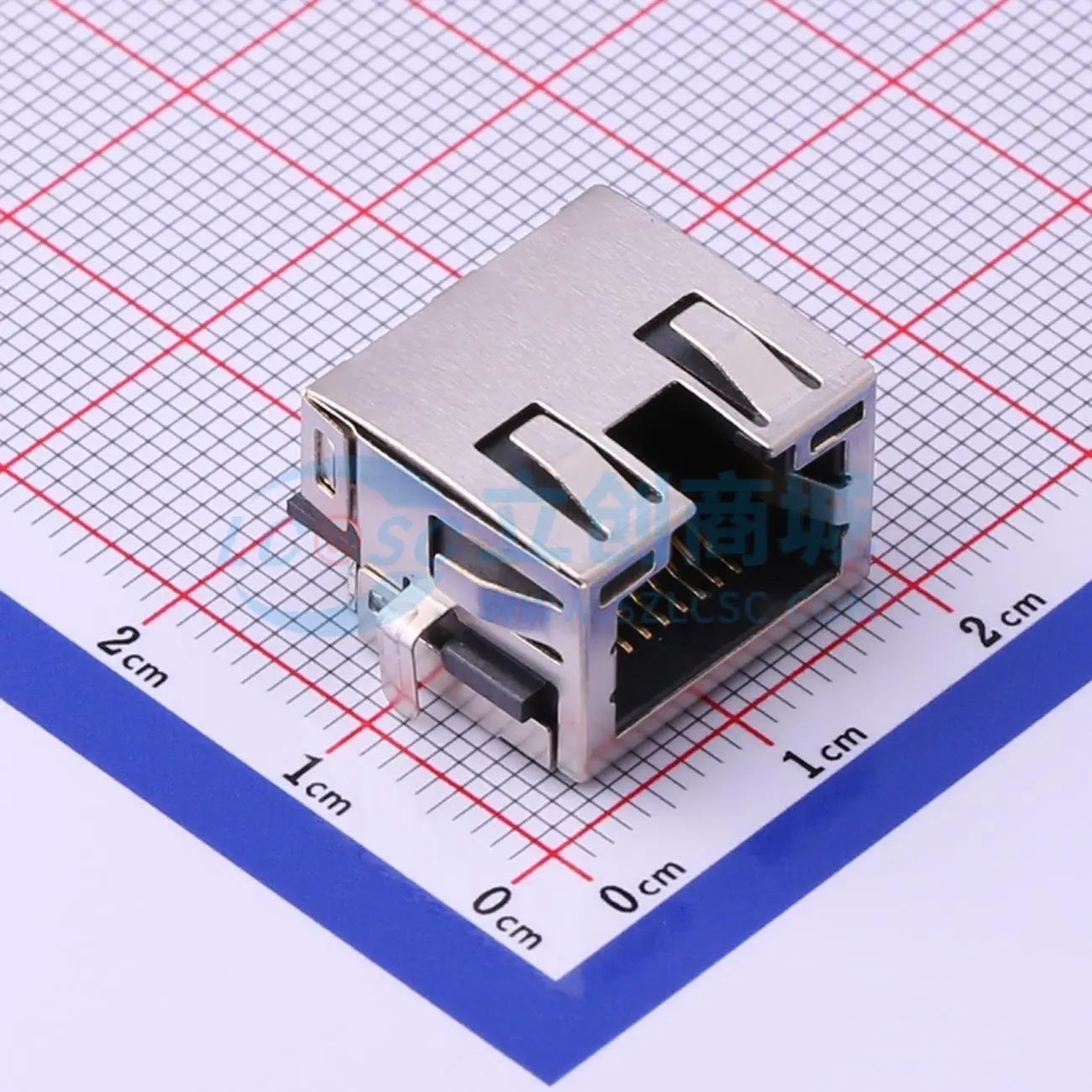 RC01723以太网连接器(RJ45 RJ11)带LED 插件可开票