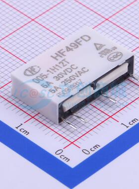 HF49FD/005-1H12T SIP,5x20mm 功率继电器可开票配套量大从优