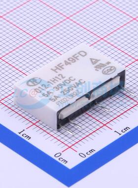 HF49FD/012-1H12 SIP,5x20mm 功率继电器可开票配套量大从优