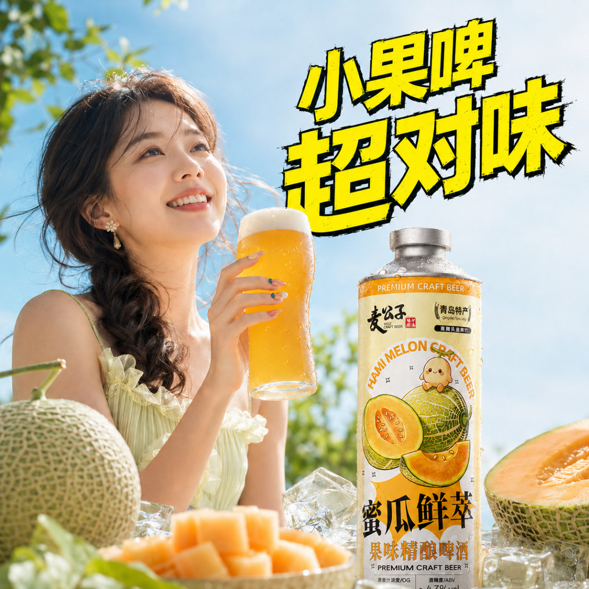 青岛特产精酿啤酒礼盒装