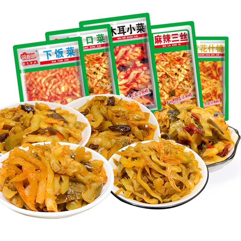 泡菜四川重庆涪陵榨菜开味菜麻辣