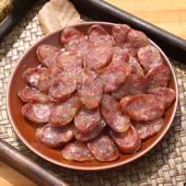 安徽特产咸味香肠腊肠农家自制土猪香肠纯肉手工 diy风干腊肠500g