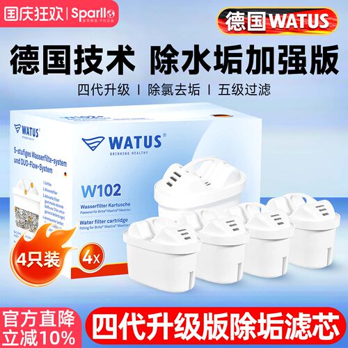 德国WATUS滤芯适用碧然德水壶
