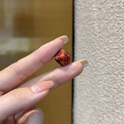 藏民手工料器菱形珠SH