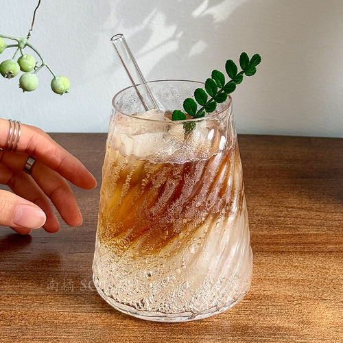 简约ins高颜值冷萃玻璃杯