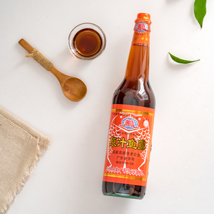 潮汕原汁鱼露615ml瓶装潮汕特产 家用炒菜蒸鱼拌面提鲜腌制调味汁