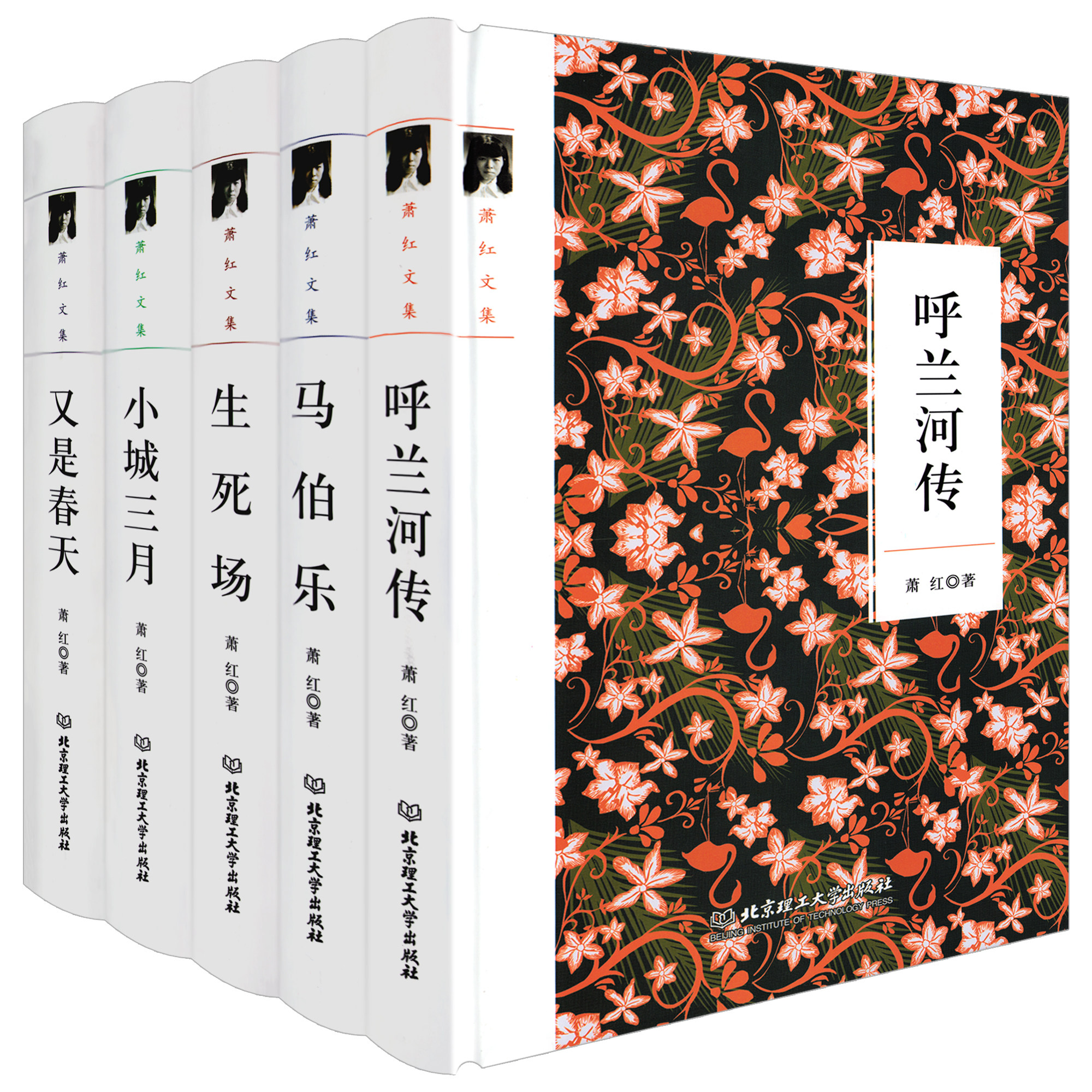 萧红文集(精装全5册): 呼兰河传+生死场+马伯乐+小城三月+又是春天 萧红全集作品集读本正版书籍