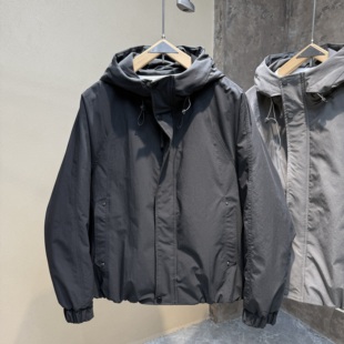 棉衣男冬季新款男士工装连帽棉服外套潮牌保暖抗寒二棉夹克冲锋衣