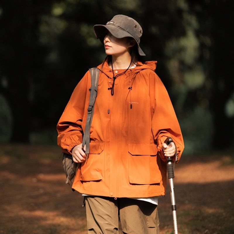 Psalmist歌颂者山系户外连帽宽松露营防风防水冲锋衣男女夹克外套