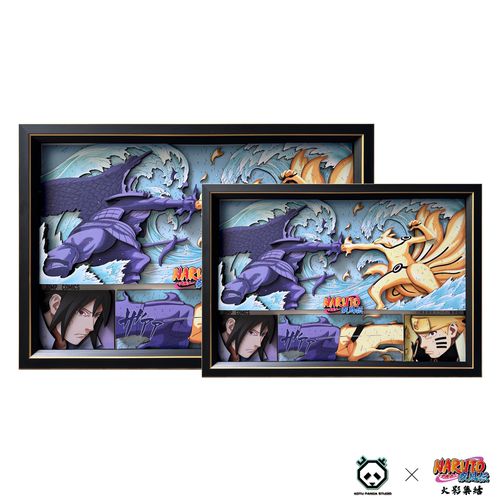 凹凸Panda手作火影终结谷立体画