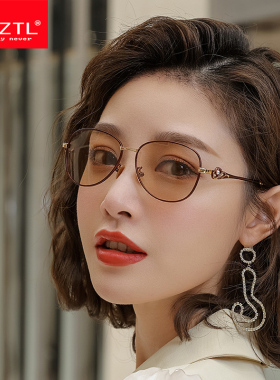 日夜两用偏光变色太阳眼镜小脸款太阳镜防紫外线开车墨镜女新款潮