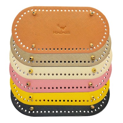 12*25包底handmade品质泫雅编织包皮革包包手工配件60孔包底座diy