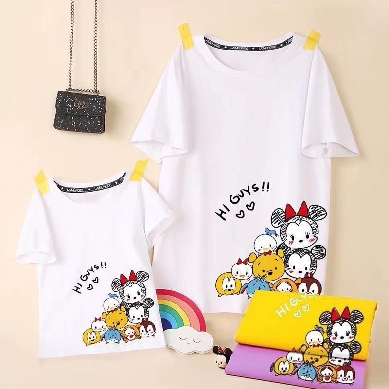 炸街亲子装夏装短袖母子夏款半袖