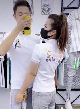 潮流t恤男士夏季polo短袖日常