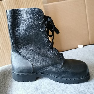 出口外贸真皮战靴头层牛皮高帮户外男靴子荔枝纹马丁靴特价 清仓