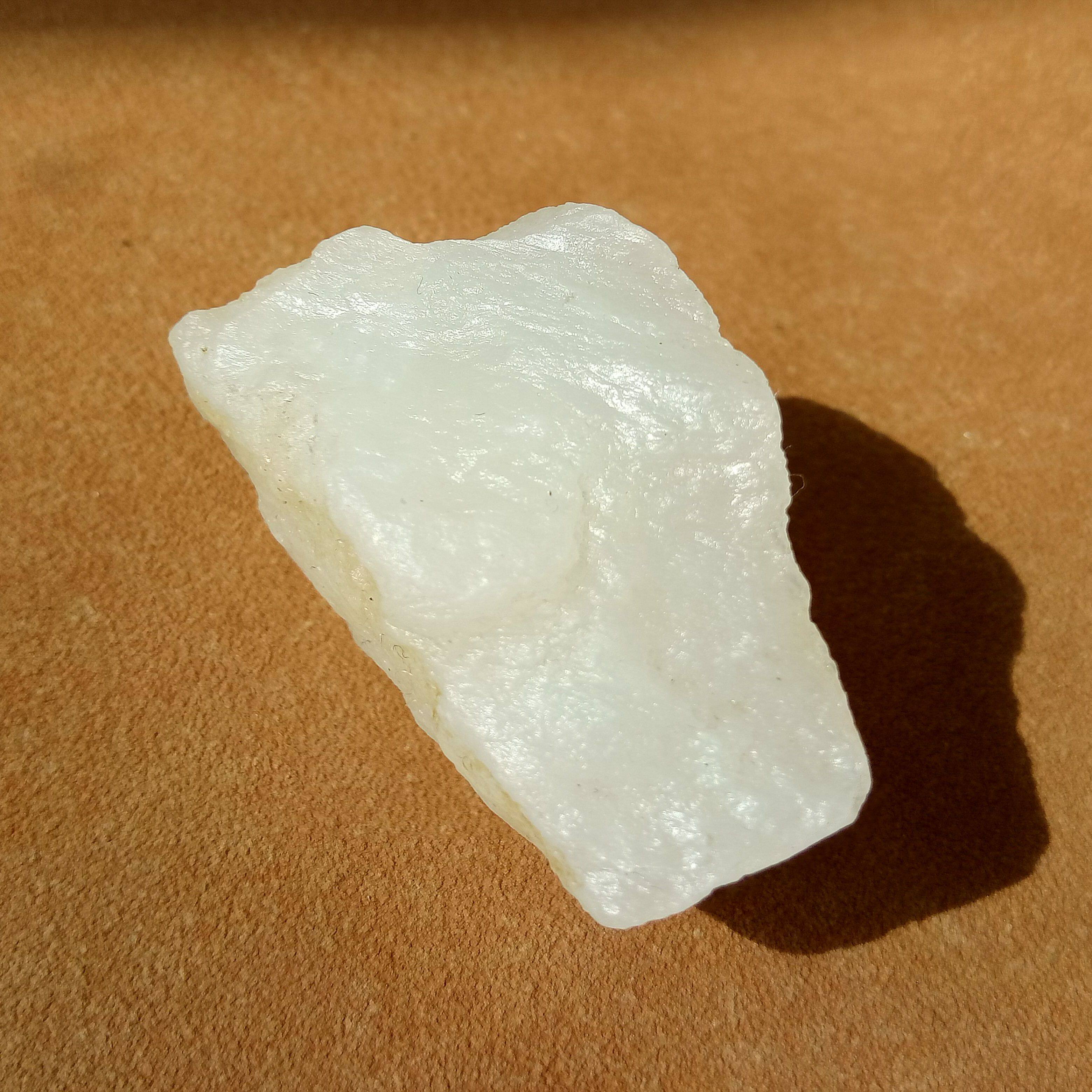 天然玉石原石 新疆和田玉白玉 羊脂玉山流水料原石挂件边角练手料