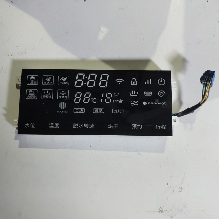适用于松下滚筒洗衣机XQG100-SD139显示控制板