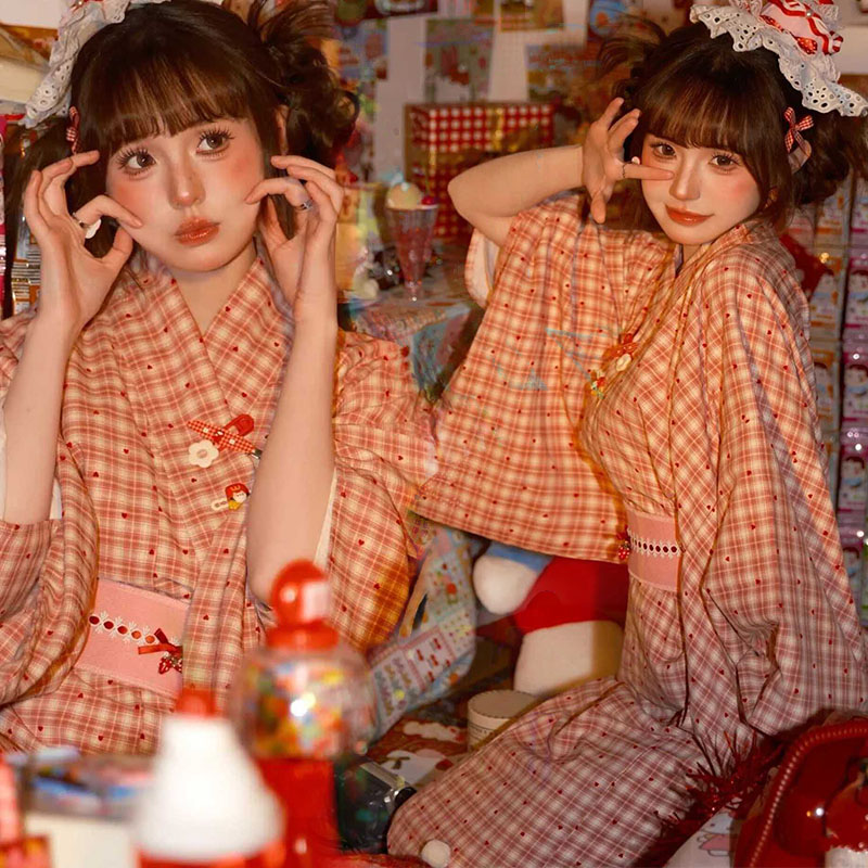 影楼新款日系和服写真摄影服