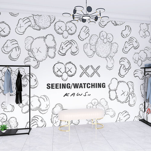 素描墙纸素材模板 素描墙纸图片下载 小麦优选