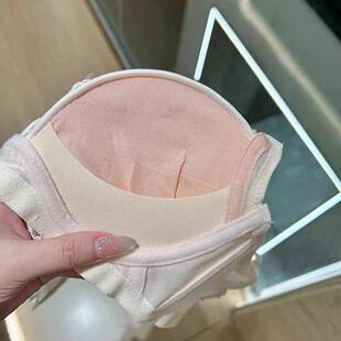 法式 无痕内衣女聚拢小胸性感纯欲风显大收副乳防下垂蕾丝文胸套装