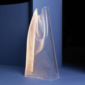 设计师网红ins艺术氛围灯现代led个性 创意丝绸飘带客厅沙发落地灯