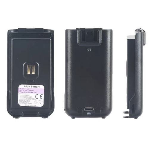 原装宝锋UV5Rmini对讲机电池BC-5M 2200mAh TYPE-C充电天线背夹