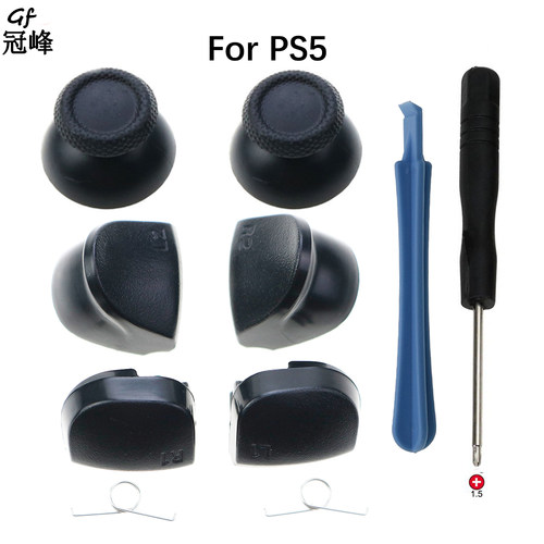 适用于PS5手柄R1 L1+R2 L2+弹簧和工具