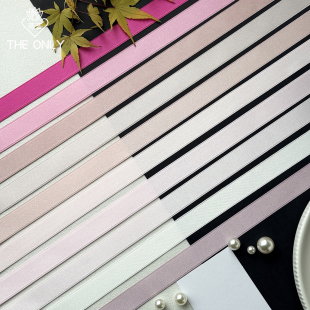 薇艺 材料 2.0升级加密珠光丝带蝴蝶结缎带花艺礼品手工烘焙包装