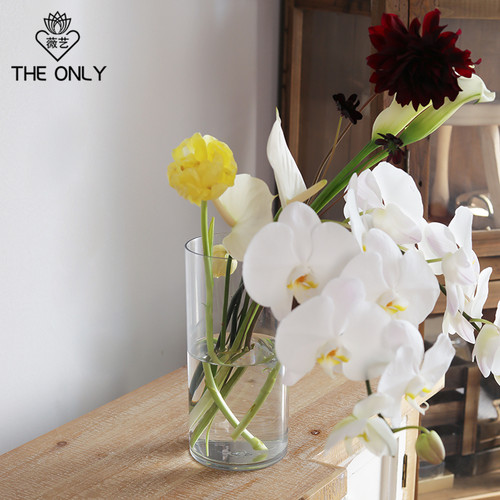 薇艺圆形透明亚克力桶