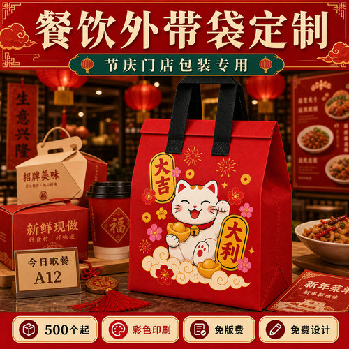 保温袋外卖手提定制袋