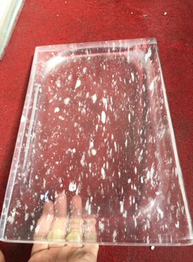水晶烧烤盘韩式方盘烤肉盘圆盘水晶火锅
