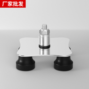 老人拐杖小四脚拐棍四角手杖固定小四脚底座下半截尺寸/7.3x7.3cm