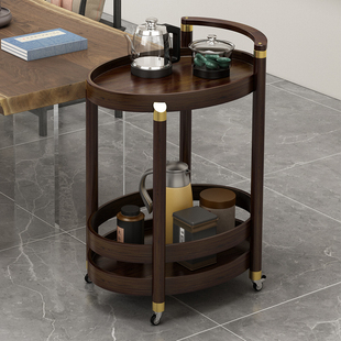 麻将桌茶几棋牌室专用茶水架客厅家用移动边几中式麻将机牌桌茶台