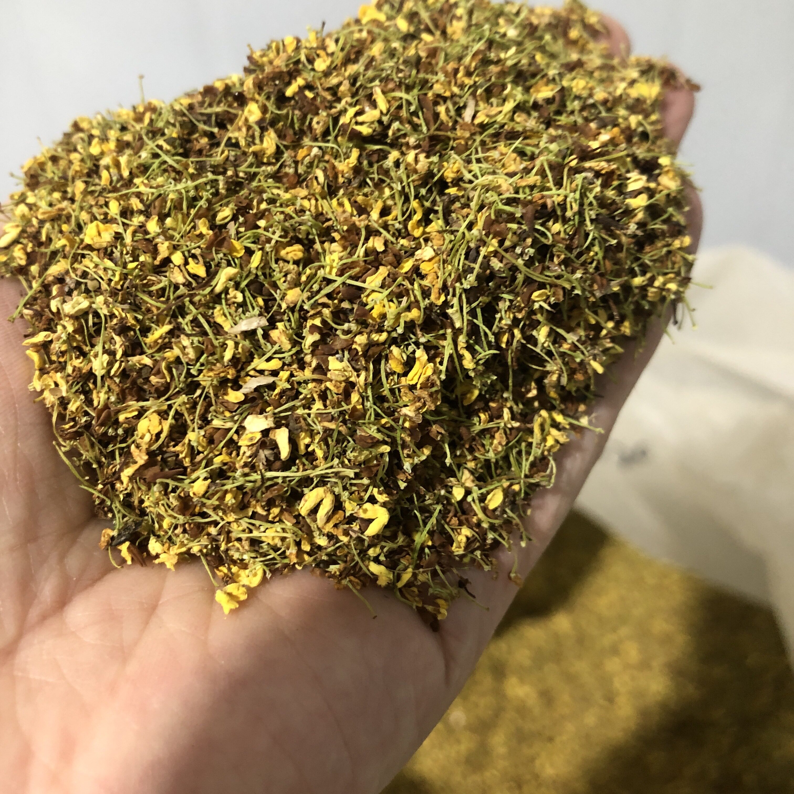 广西桂林微波无硫金桂碎花浓香泡酒酿酒提香