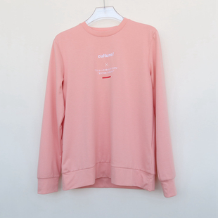 拉PT系列S/M/L专柜正品男装 春秋重磅圆领长袖T恤2A2515粉色