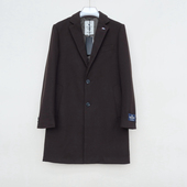 拉夏PT系列专柜撤柜男装 冬商务高级羊毛毛呢外套短大衣8B1898暗绿