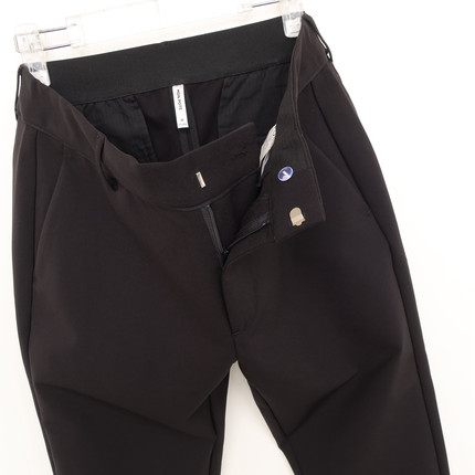 拉PT系列XS/S/M秋冬专柜断码男松紧腰弹力免烫锦纶长裤2A2639黑色