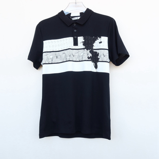 T恤2A2166 夏纯棉高支丝光胶印翻领短袖 拉PT系列 S专柜男装