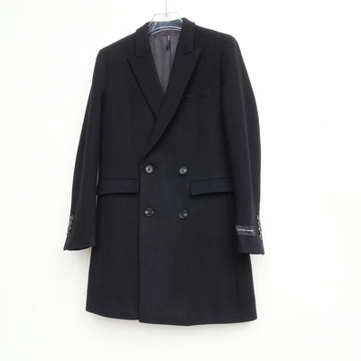 拉夏专柜正品超值高档厚羊毛大衣