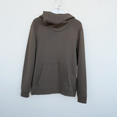 拉ME系列M 连帽套头卫衣5A1569军绿 纯棉厚款 XL撤柜正品 秋冬男装