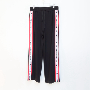 拉PT系列春秋专柜超值男装 2A2539黑色 亲肤冰丝厚针织运动休闲裤