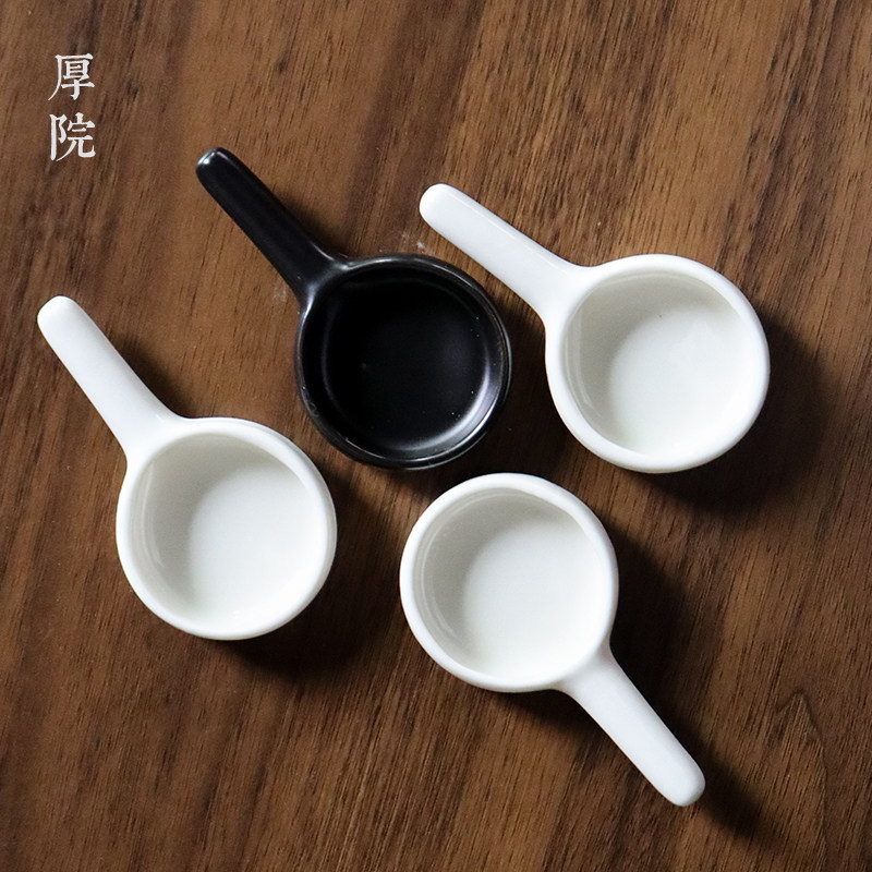 厚院【烛托】陶瓷温茶炉蜡烛托防烫茶蜡托盘无烟茶蜡煮茶香薰蜡烛